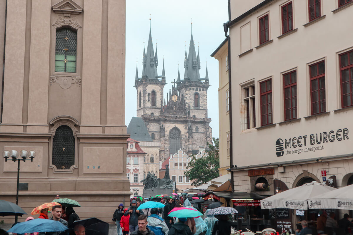 Prague Cathedral in Old Town Square