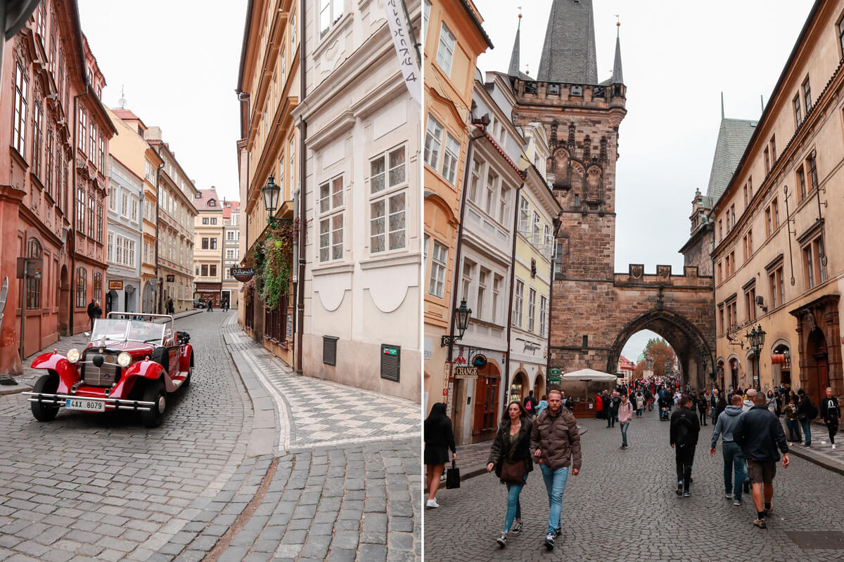 Beautiful streets of Prague